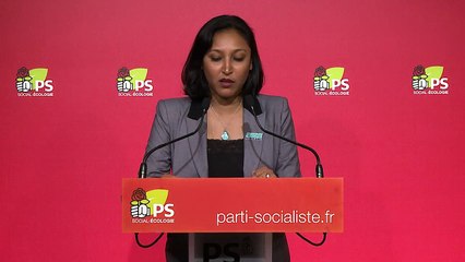 Point presse de Corinne NARASSIGUIN - 19 septembre 2016
