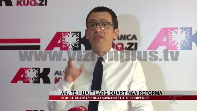 Spahiu: Të huajt larg duart nga reforma - News, Lajme - Vizion Plus