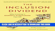 [PDF] Inclusion Dividend: Why Investing in Diversity   Inclusion Pays off Popular Colection