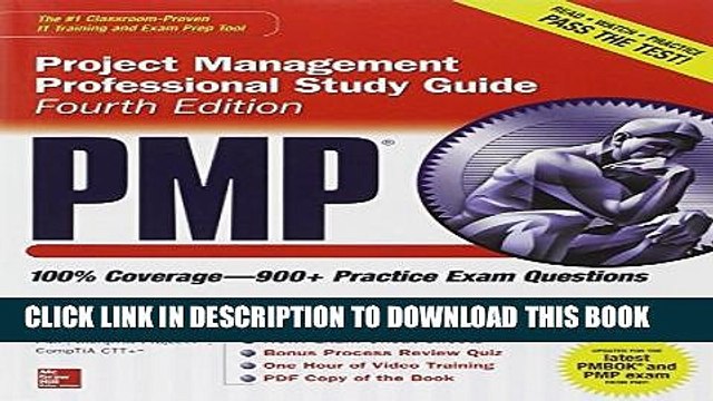 [PDF] PMP Project Management Professional Study Guide, Fourth Edition (Certification Press)