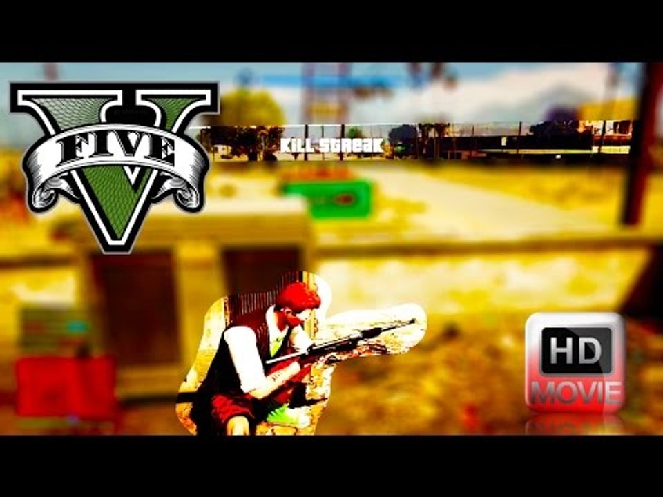 Best Killing Streak in GTA 5 Online Deathmatch (PS4)