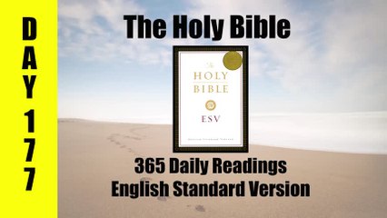 DAY 177 - Bible Reading Plan in 365 days. Psalm 74-77