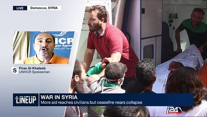 UNHCR spokesman LIVE from Damascus as Syria truce collapses
