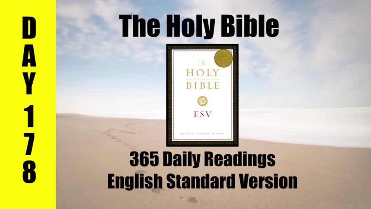 DAY 178 - Bible Reading Plan in 365 days. Psalm 78-79