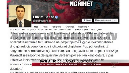 Basha: Jo deklarata elektorale - News, Lajme - Vizion Plus