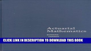 New Book Actuarial Mathematics