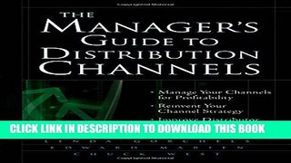 New Book The Manager s Guide to Distribution Channels