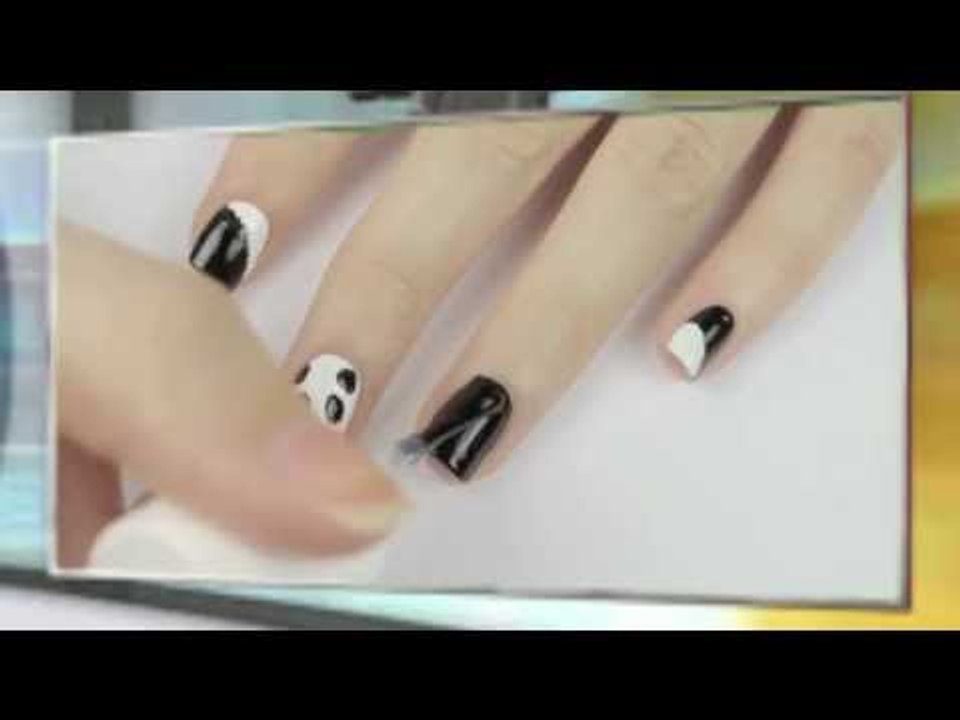 LINDAS UÑAS DE OSITO PANDA nuevo