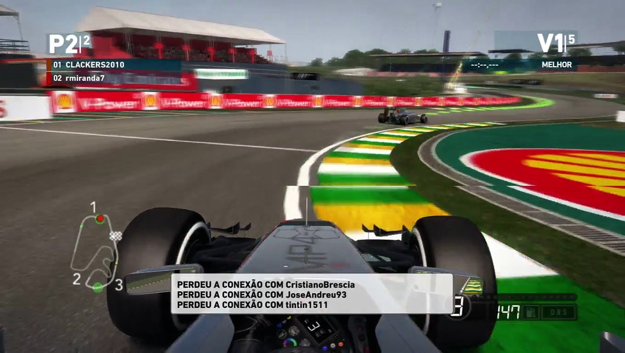 PS3 F1 2014 GP Brasil 11092016 1 volta