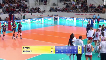 Replay - France/Espagne - Qualification Championnat d'Europe Féminin 2017 à Bordeaux