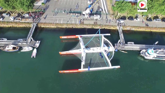 Vannes | Francis Joyon pret pour le Jules Verne - Bretagne Télé