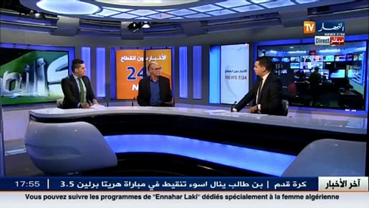 كمال قصباجي رئيس النادي الهاوي لمولودية الجزائر...
