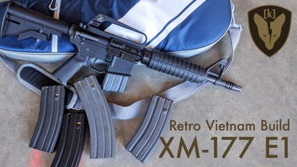 XM-177 E1 Retro AR15 SBR | Custom build inspired by the Vietnam Era Colt Commando