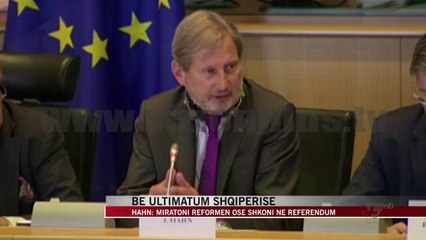 “Miratoni reformën ose shkoni në referendum” - News, Lajme - Vizion Plus