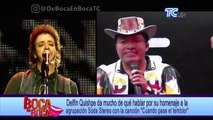 Delfín Quishpe da mucho de qué hablar por su homenaje a la agrupación Soda Stereo con la canción “Cuando pase el temblor”