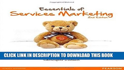 [PDF] Essentials of Services Marketing (2nd Edition) Full Online