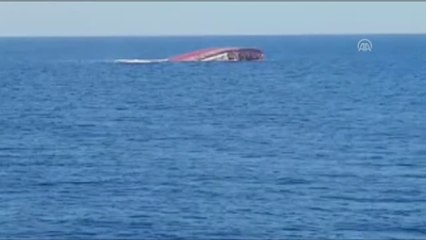 Alanya'da Kuru Yük Gemisi Battı