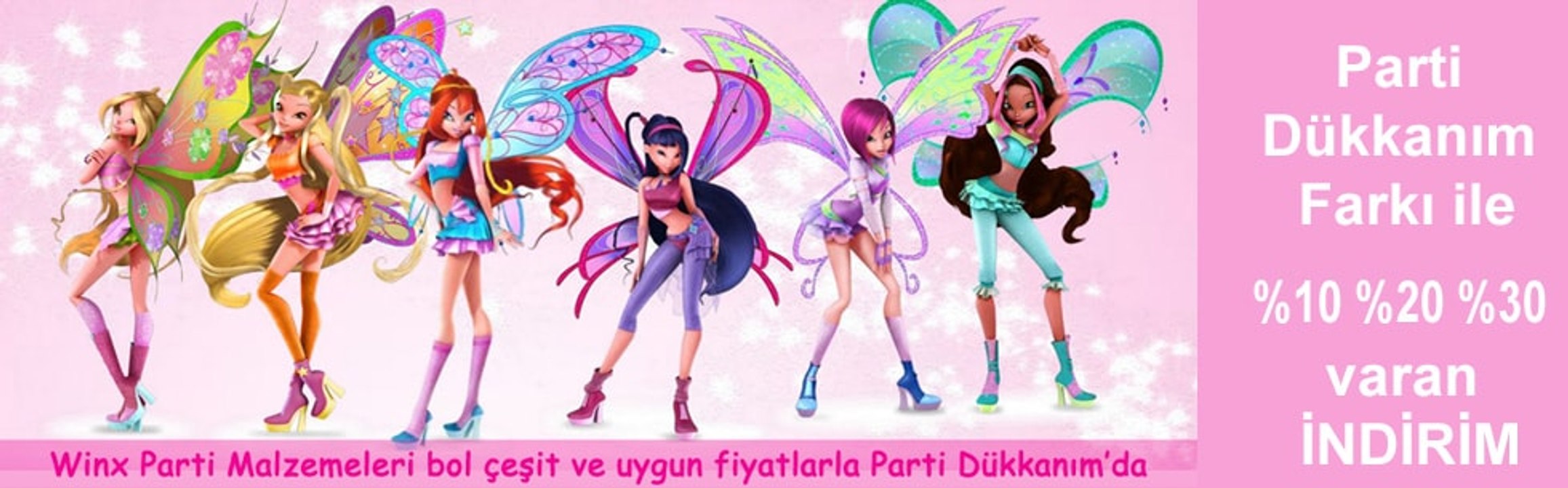 Winks Parti Malzemeleri | Winx Doğum Günü Süsleri, Winx Parti Ürünleri Parti Dükkanım