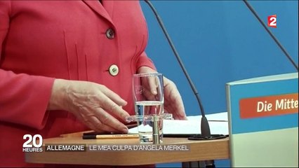 Allemagne : le mea culpa d'Angela Merkel