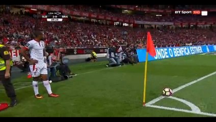 Lazar Rosic GOAL HD - Benfica	3-1	Braga 19.09.2016