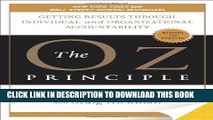 New Book The Oz Principle: Getting Results Through Individual and Organizational Accountability