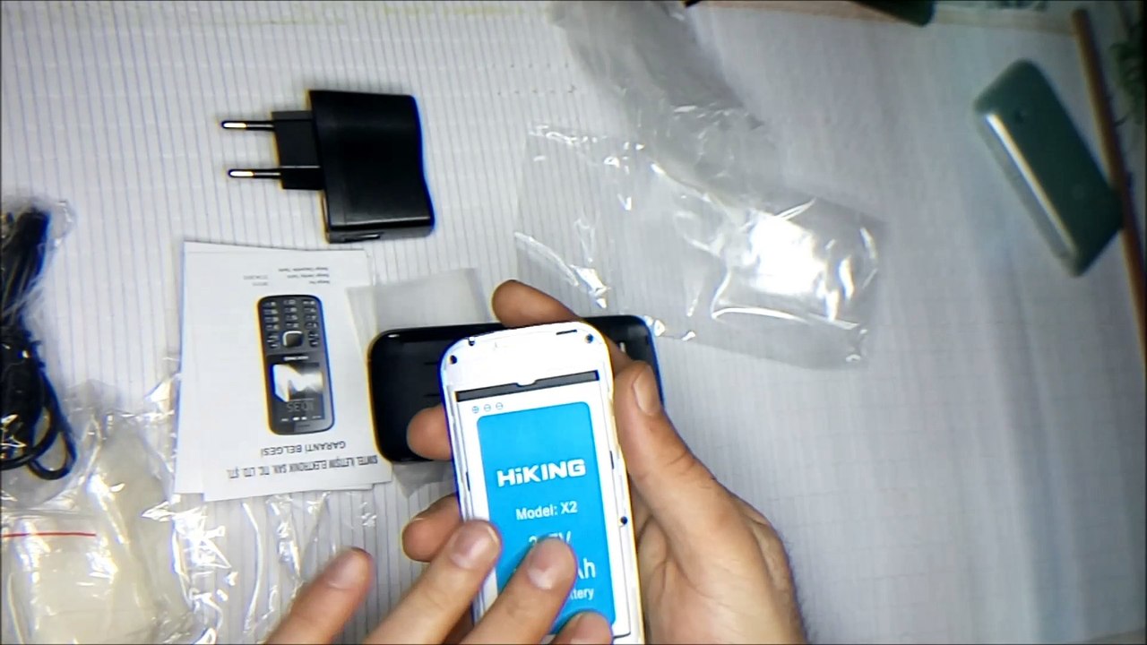 Hiking x2 tuşlu cep telefonu kutu acılımı