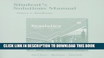 Collection Book Student s Solutions Manual for Statistics for Business and Economics