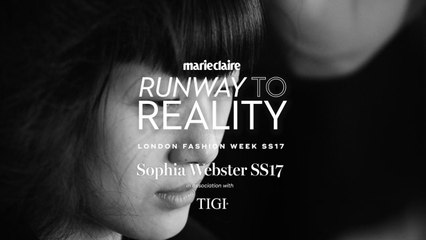Marie Claire UK - Runway To Reality - Sophia Webster SS17 -Tigi