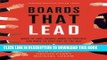 New Book Boards That Lead: When to Take Charge, When to Partner, and When to Stay Out of the Way