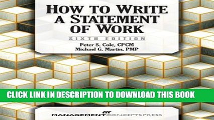 [PDF] How to Write a Statement of Work, Sixth Edition Popular Online