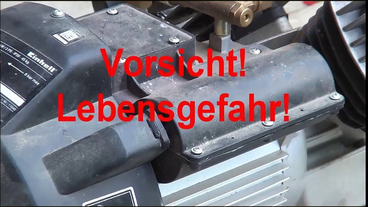 Einen defekten Anlaufkondensator erkennen und wechseln