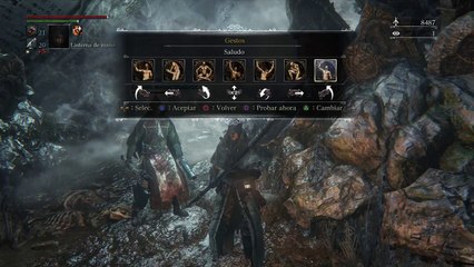 Bloodborne jefe Sombras de Yharnam