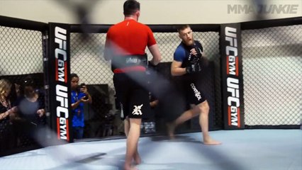 Conor McGregor Preparing For UFC 202 vs Nate Diaz