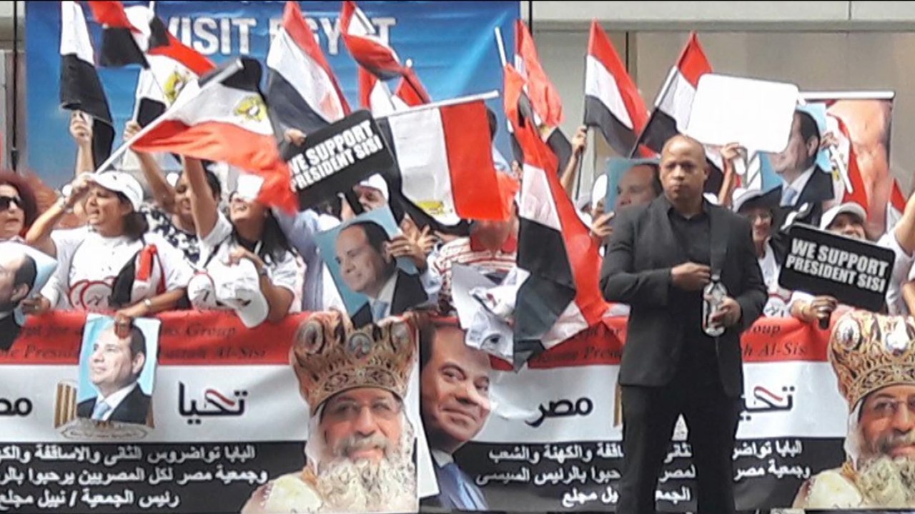 الكنيسة المصرية تحشد أتباعها لاستقبال السيسي في نيويورك
