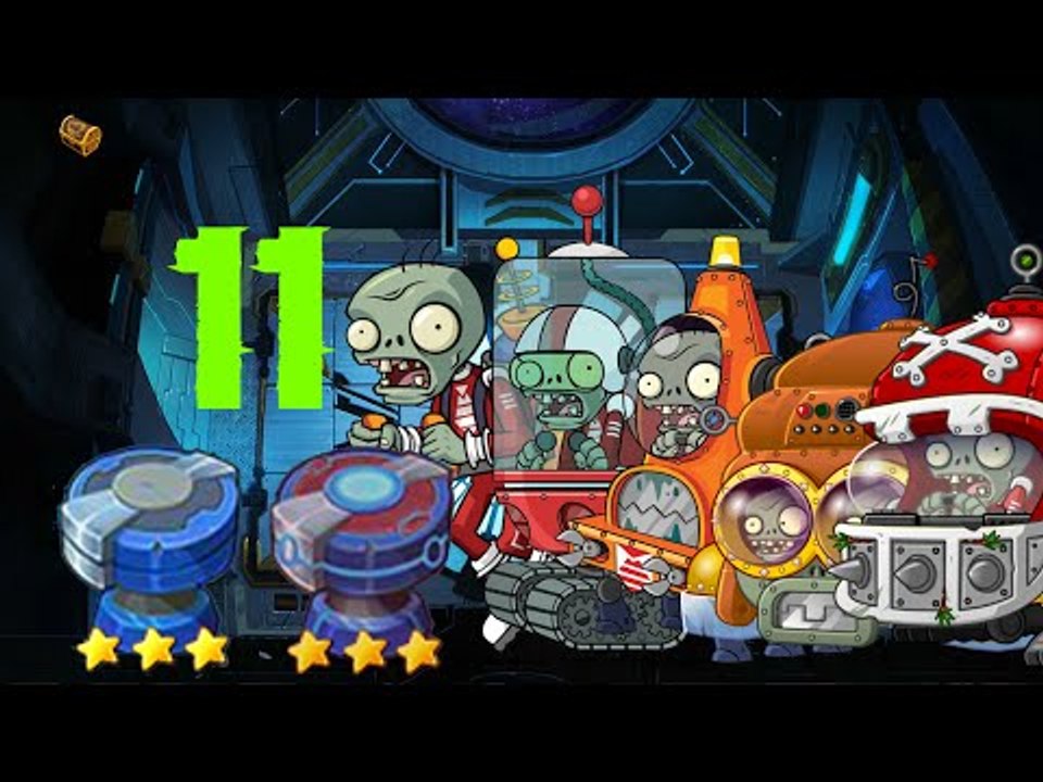 PvZ Online - Adventure Mode - Space War 11 [4K 60FPS]