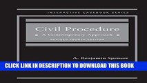 [PDF] Spencer s Civil Procedure: A Contemporary Approach, Revised 4th Edition (Interactive