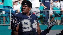 Cowboys DE Randy Gregory drops appeal, will miss 14 games