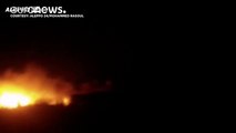 Syrian aid convoy hit by air strikes near Aleppo