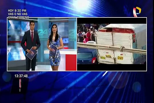 Chiclayo: serenos y comerciantes se enfrentan en mercado