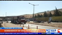 Al menos doce muertos tras bombardeo a un convoy humanitario en Siria tras fin de la tregua