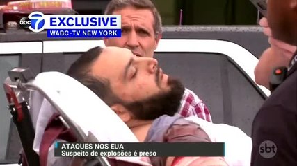 Suspeito de explosões nos Estados Unidos é baleado e preso
