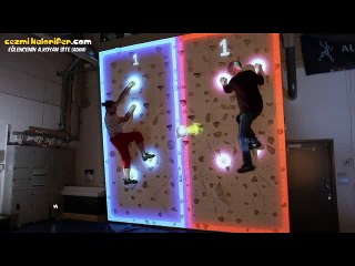 Tırmanma Duvarında Oynanan Pek Zevkli Oyun