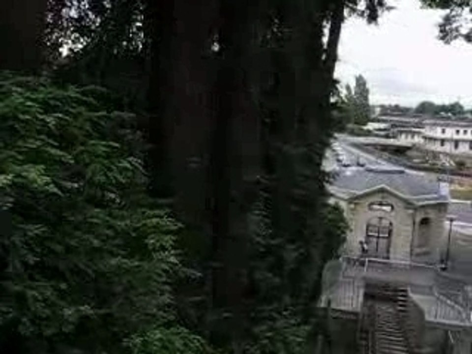 Pau, descente en funiculaire