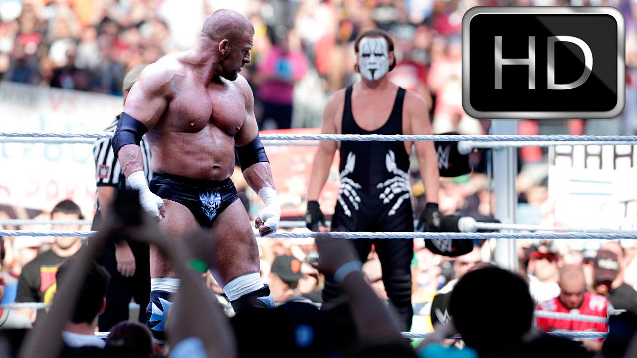 WWE WrestleMania 31 Triple H VS Sting 720p HD