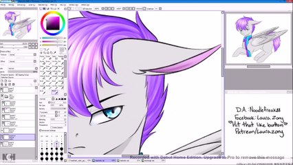 Double mlp oc Speedpaint [com]