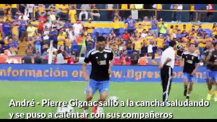 Gignac y Delort, previo a su primer juego juntos en el Volcán