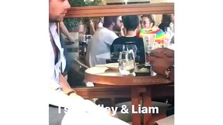 Miley Cyrus & Liam Hemsworth Having Lunch At Nobu, Malibu - Sep 5, 2016
