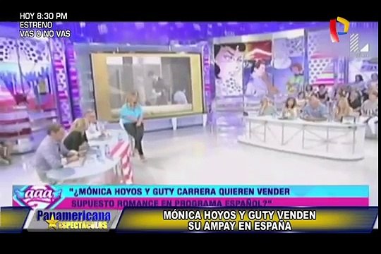 ¿Mónica Hoyos ‘vende’ su ampay con Guty Carrera en España?
