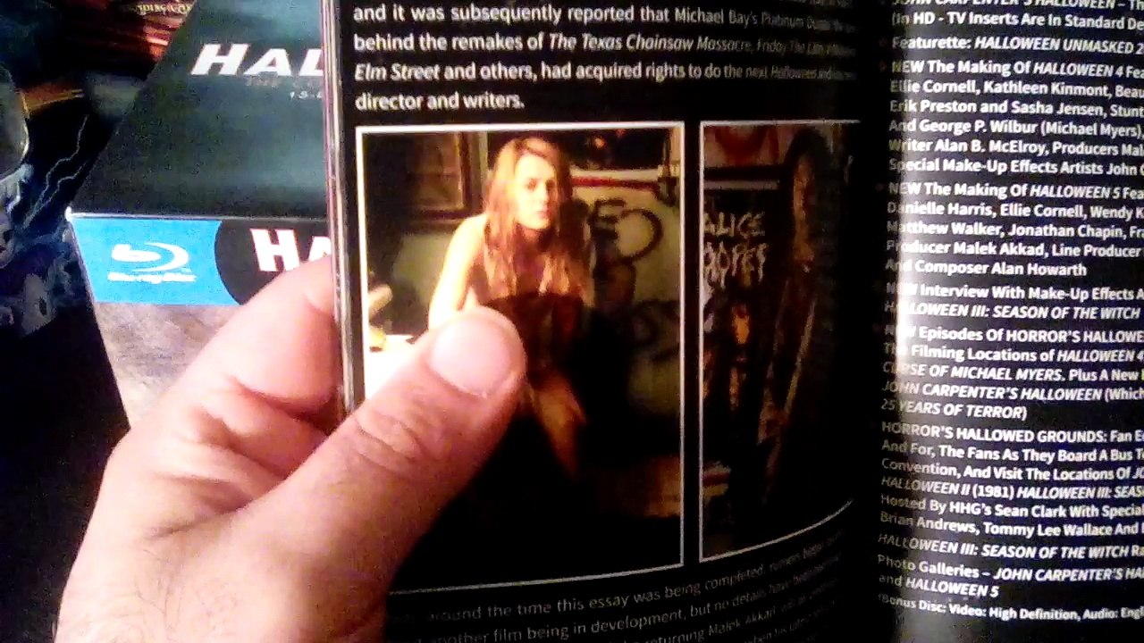 Unboxing the Halloween Limited Collector's Blu Ray Box Set