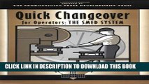 [PDF] Quick Changeover for Operators: The SMED System Full Online